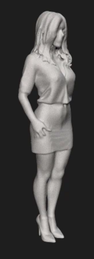 Low Poly Turkish Woman