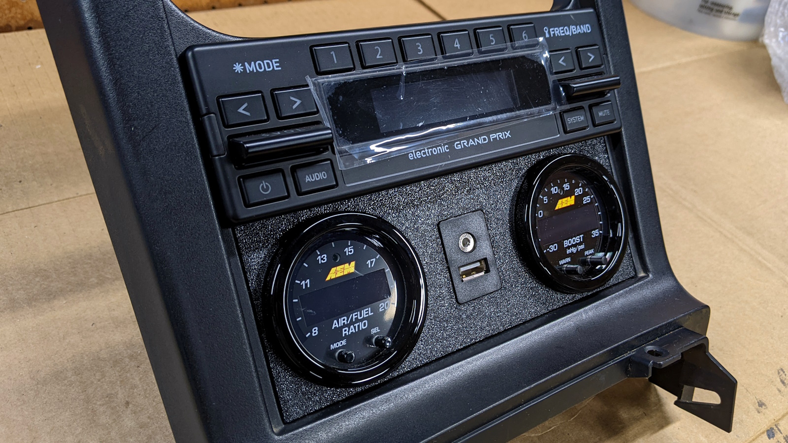 Miata NA RetroSound Grand Prix and Gauges Surround