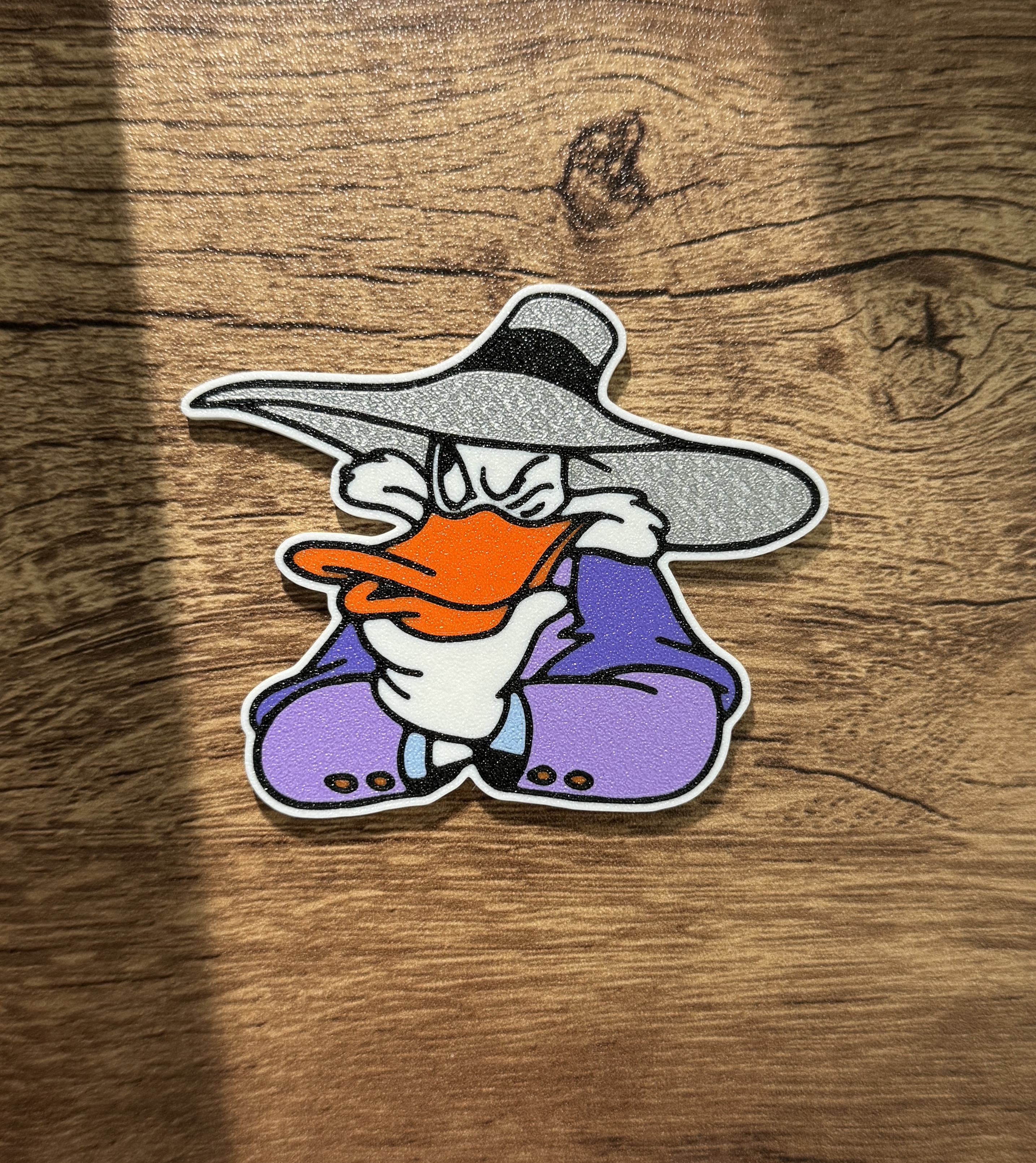 Darkwing Duck Magnet (multi-color)(8x3mm magnets)