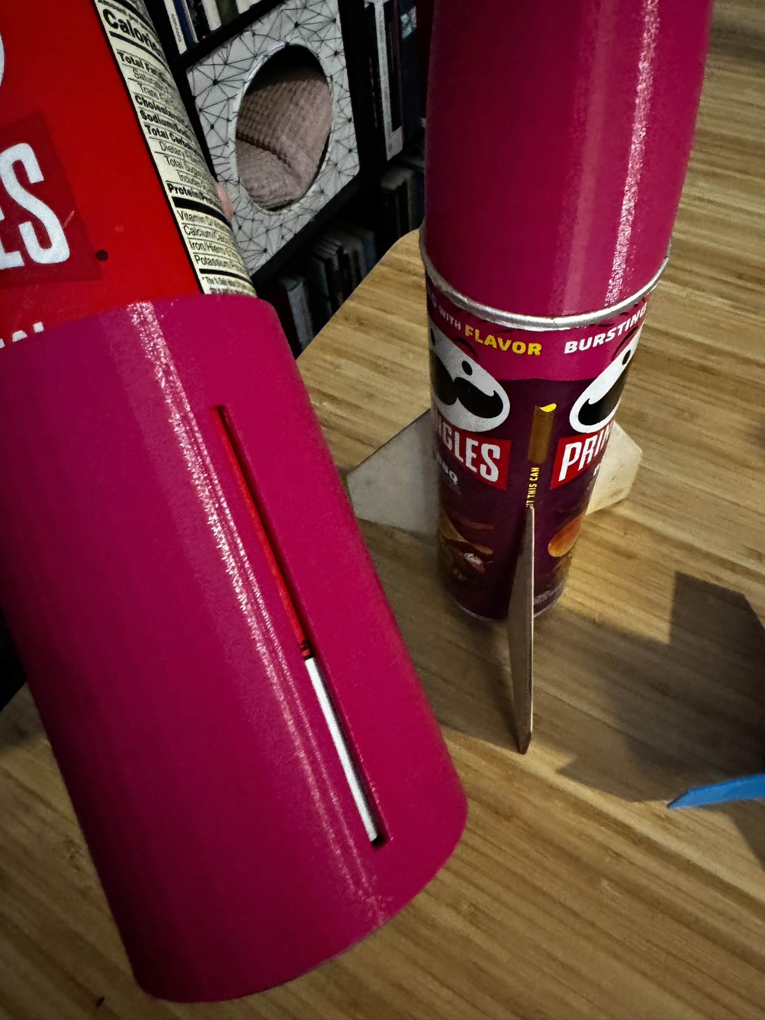 Additional components and jigs for Pringle's Can Rockets
