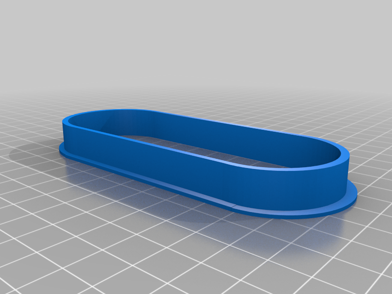 Large Capsule Cookie Cutter
