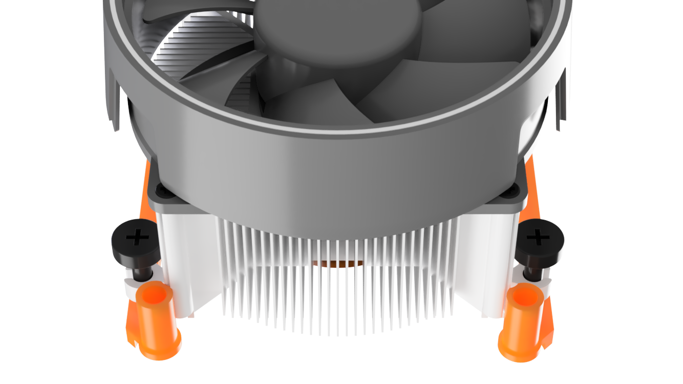 AM4 CPU FAN Wraith Stealth to Fit on LGA 2011 SOCKET X99 MOTHERBOARD