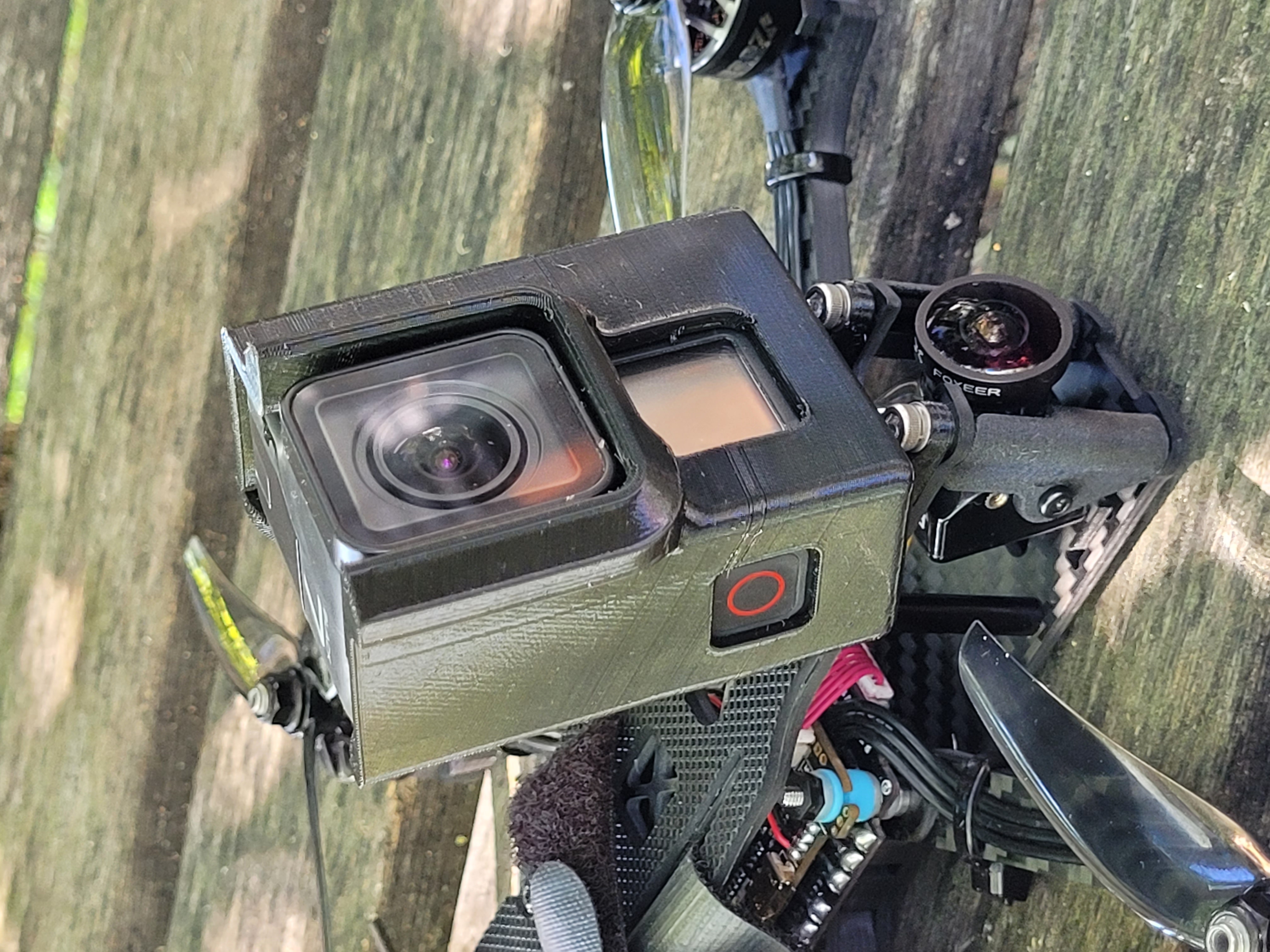 Sharmo - TBS Source One V5 Vertical Gopro Mount Hero 5-6-7 25 Degree