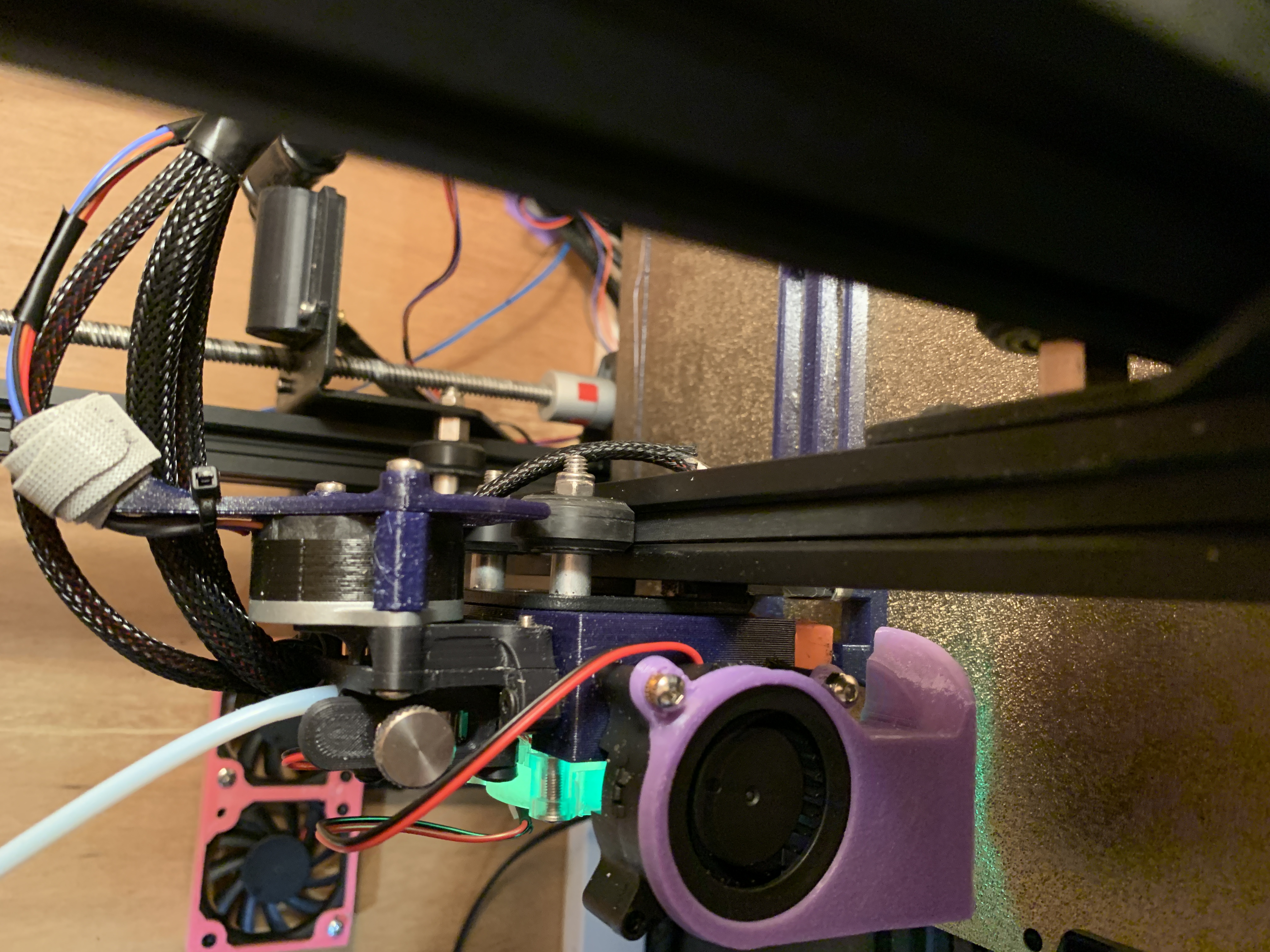 Strain Relief Bracket for Ender3 using Direct Drive Sherpa Mini