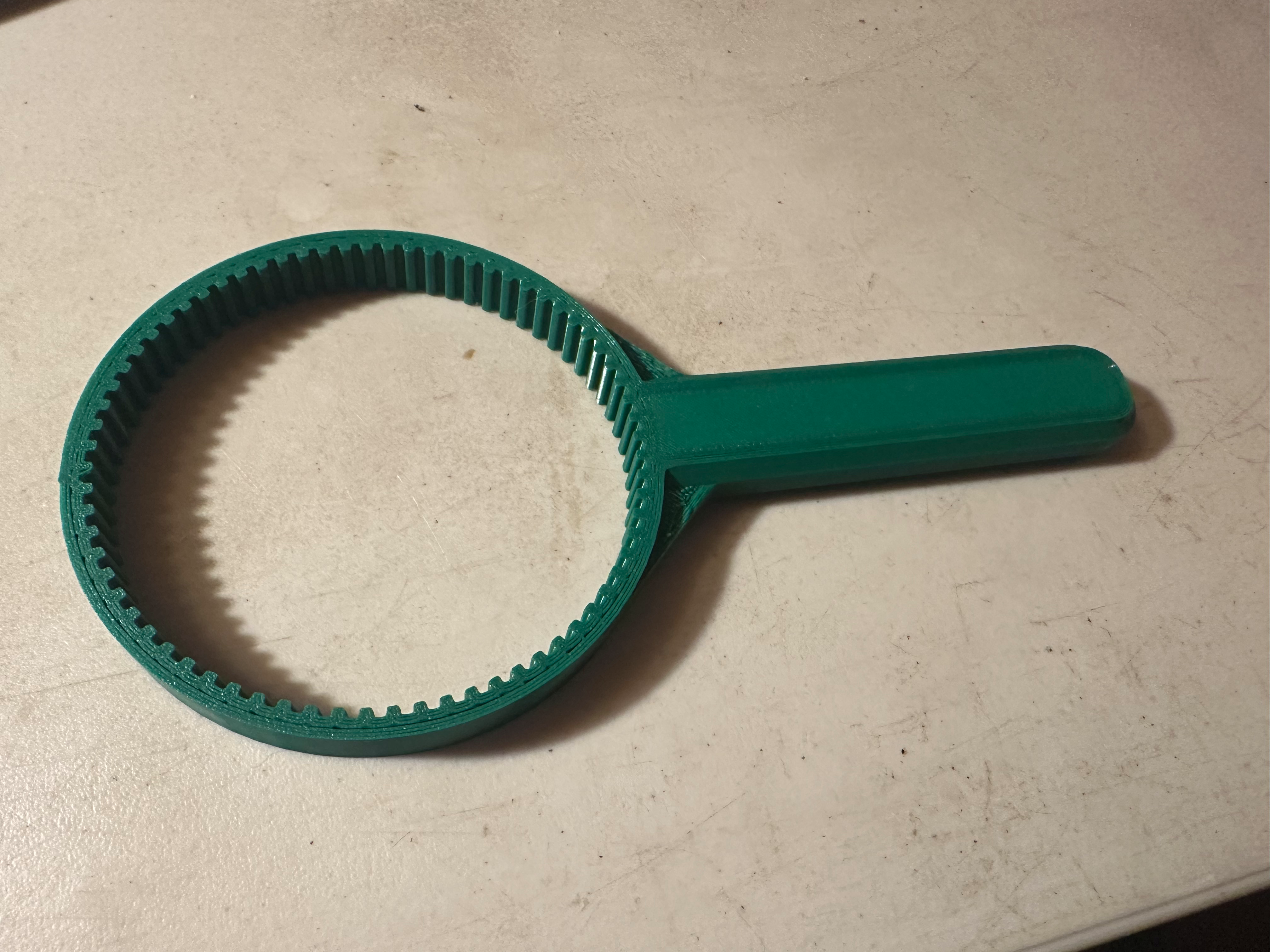 Humidifier tank cap wrench