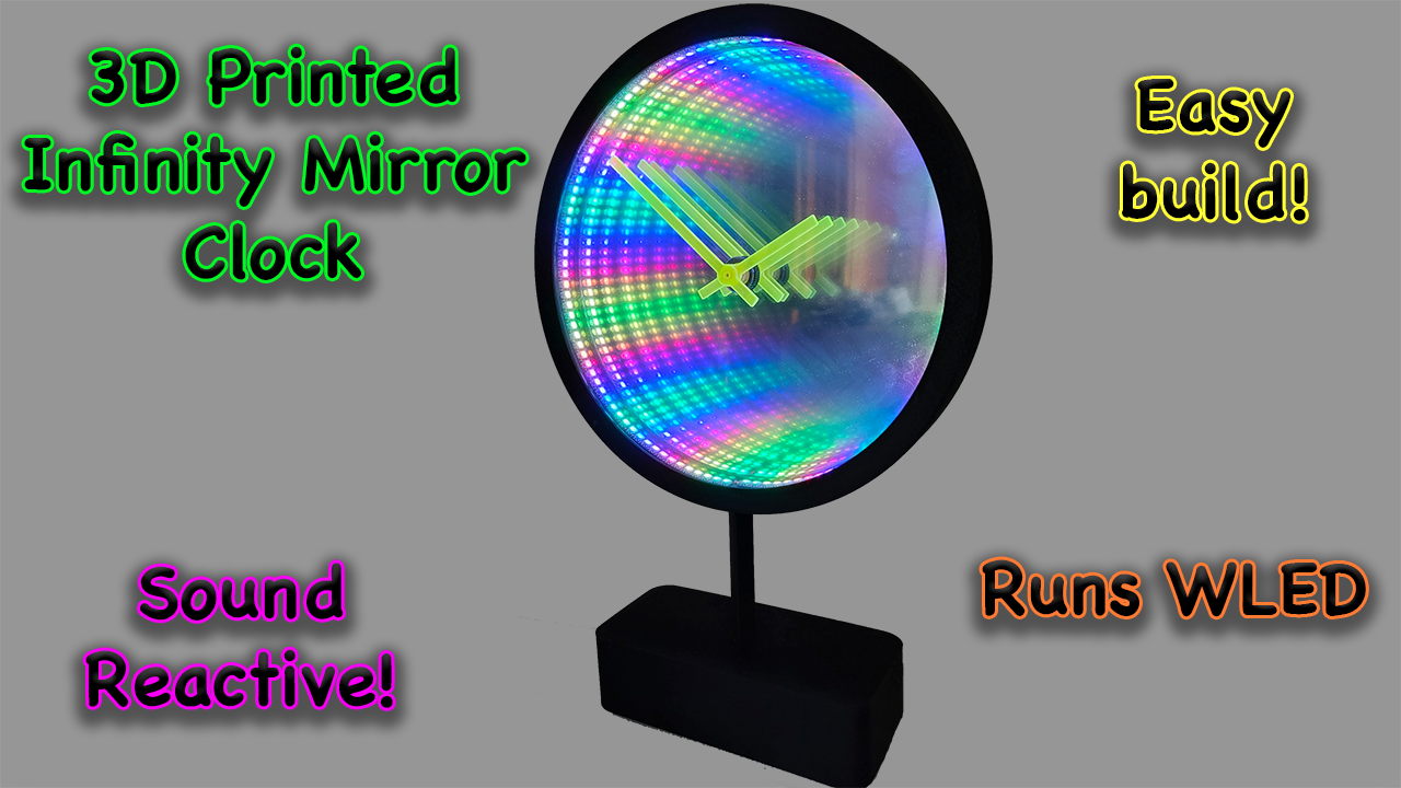 Infinity Mirror Clock