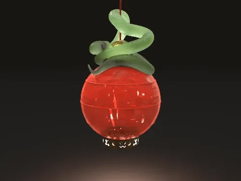 Lucky Snake Loves Lantern