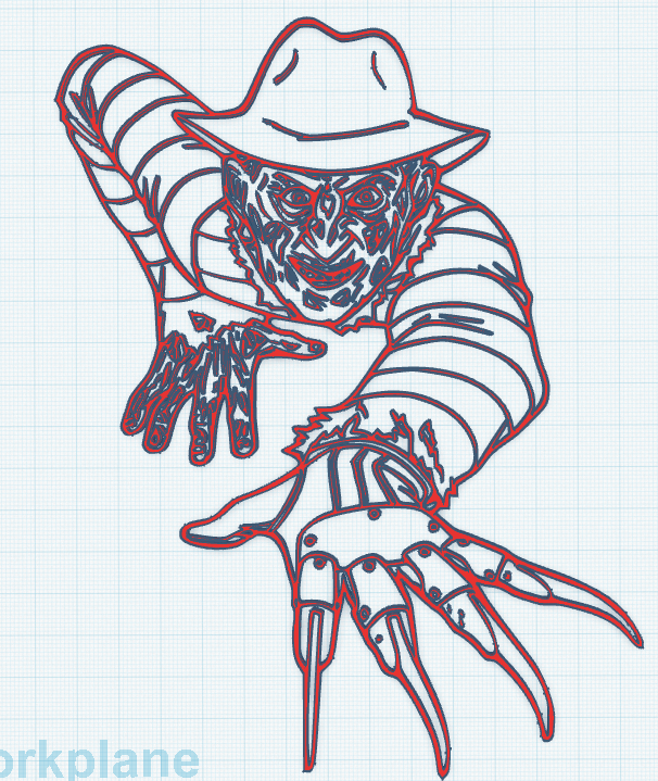 Freedy Krueger Stain-glass