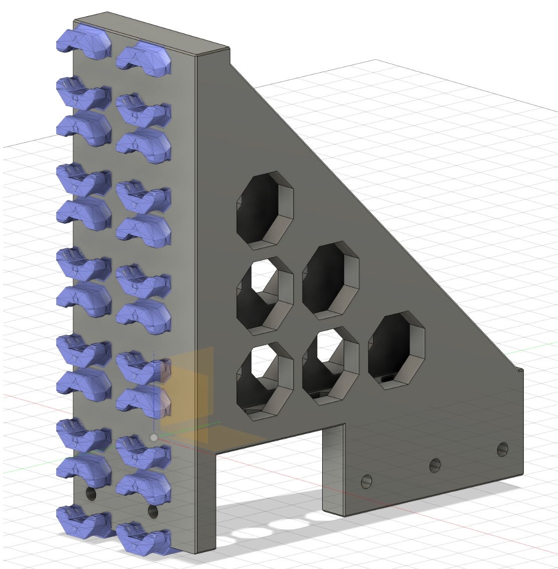 Over-engineered Multiboard bracket for Prusa XL
