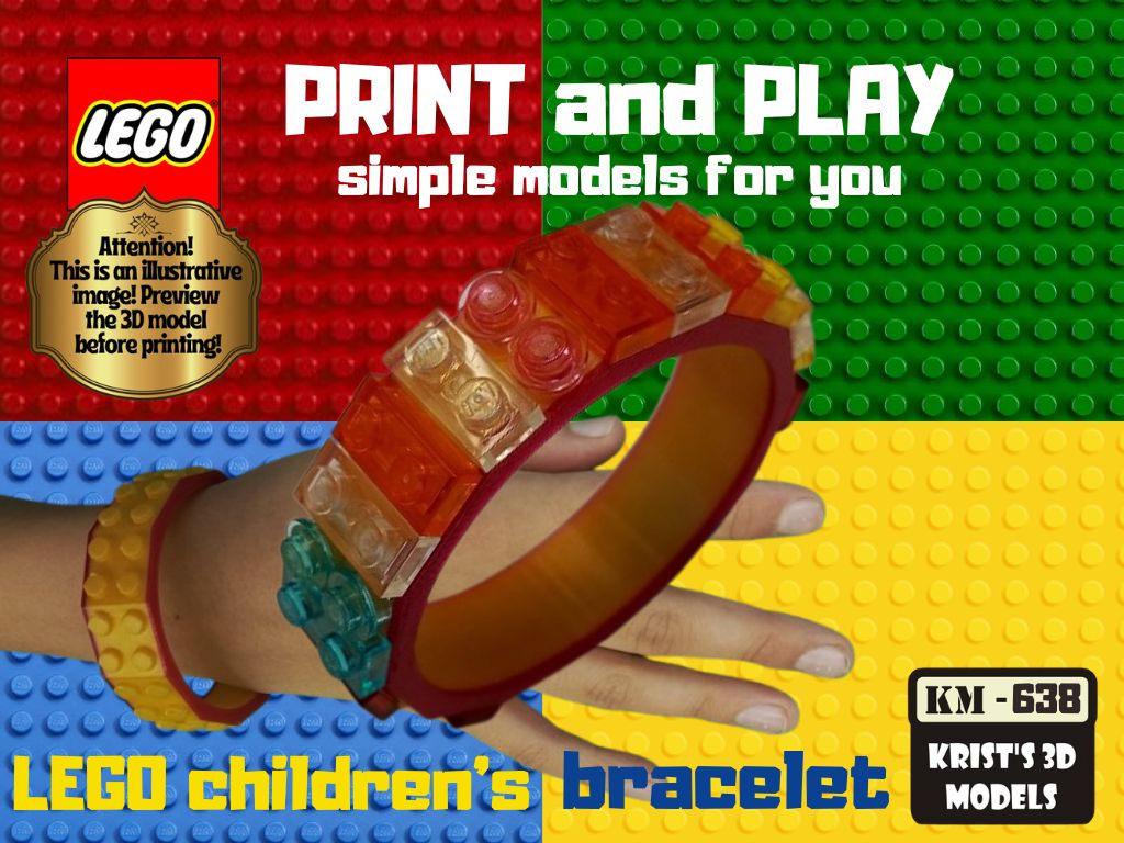 LEGO children's bracelet
