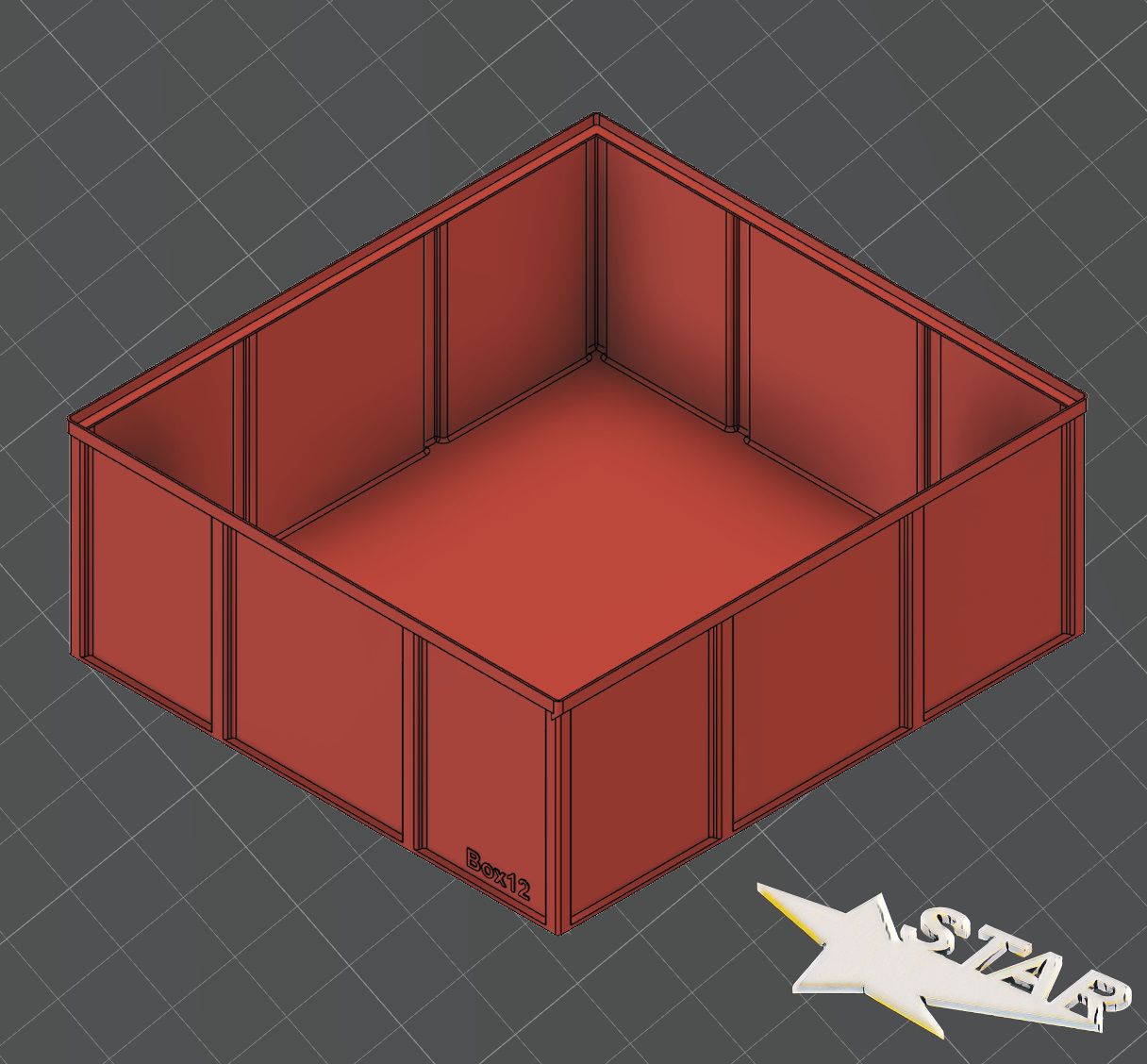 Box stabelbar / Box stackable 280 x 260 x 107 mm