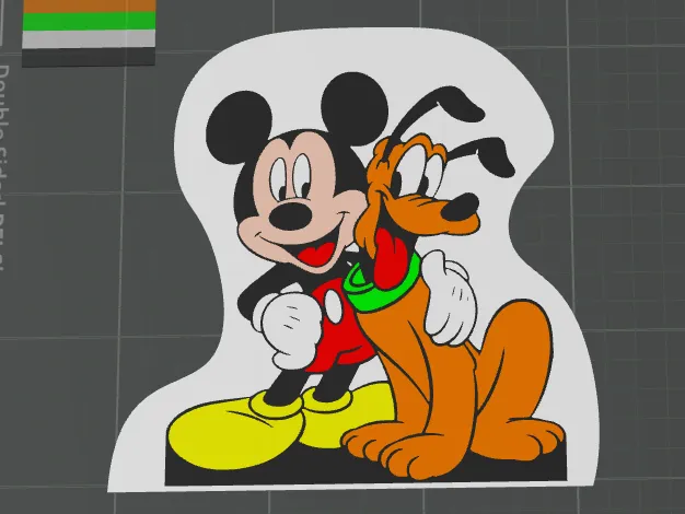 Lampra led Mikey y pluto