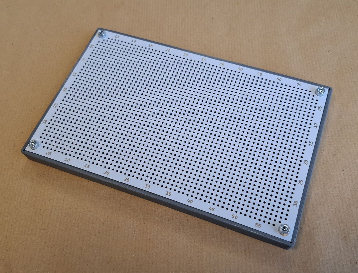 Montageplatte für Lochraster-Platine 100x160mm