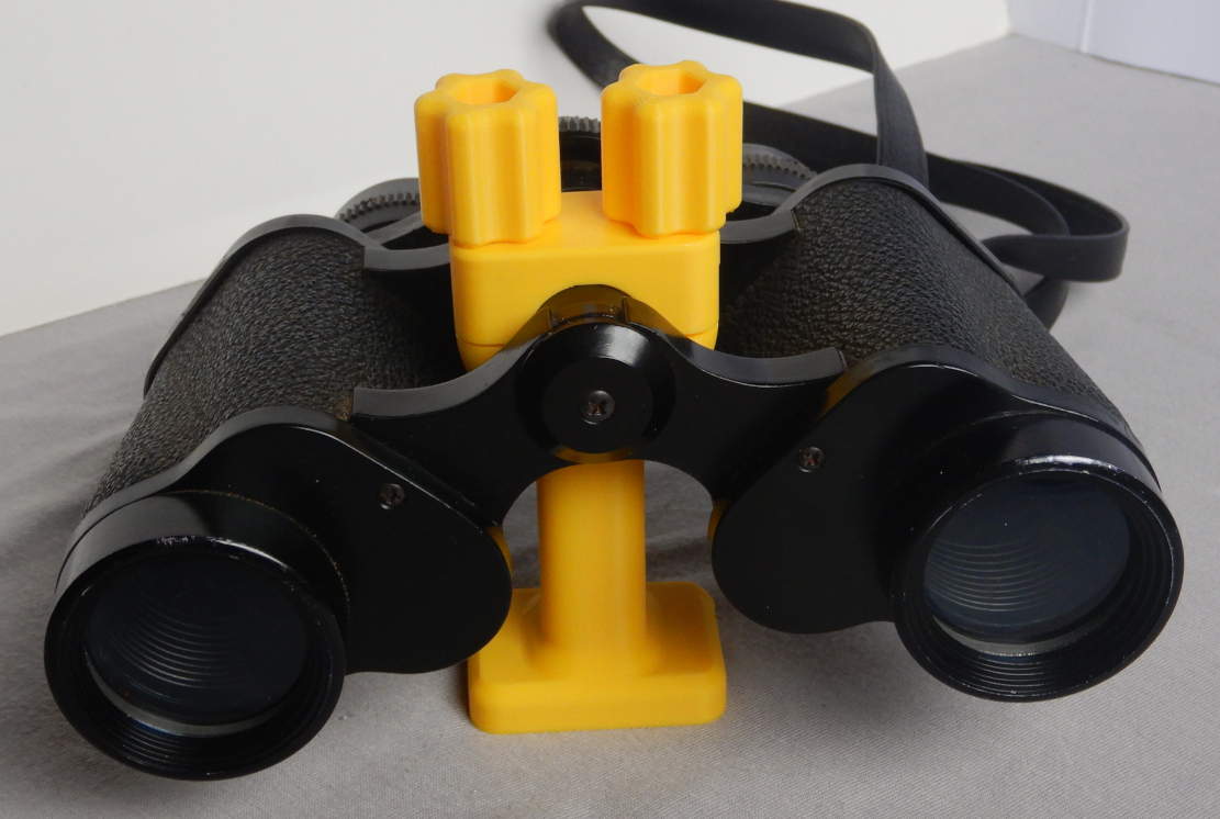 Fernglas Gucker Halterung 17,4 mm Stativmontage binocular holder tripod mounting