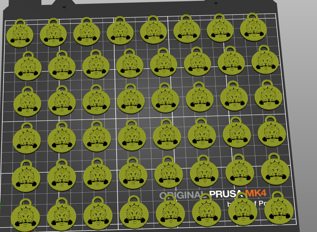 Weightlifting keychains