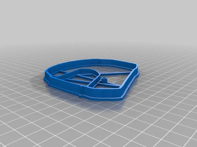 Motorcycle Helmet Cookie Cutter