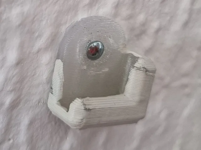Nail in Picture Hanger for Cardboard Art
