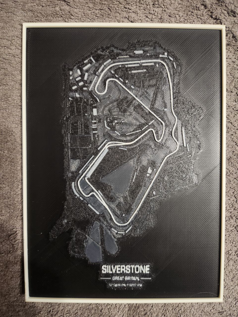 Silverstone Circuit F1 - HueForge