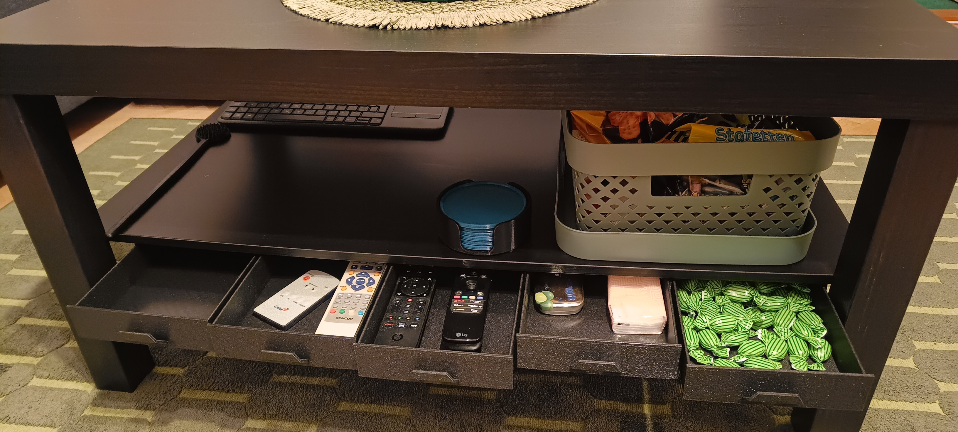 Zásuvky pro konferenční stolek IKEA LACK / Drawers for IKEA LACK coffee table ( Remix )