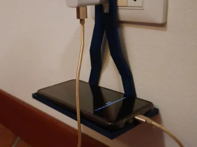 Socket support for charging smartphone