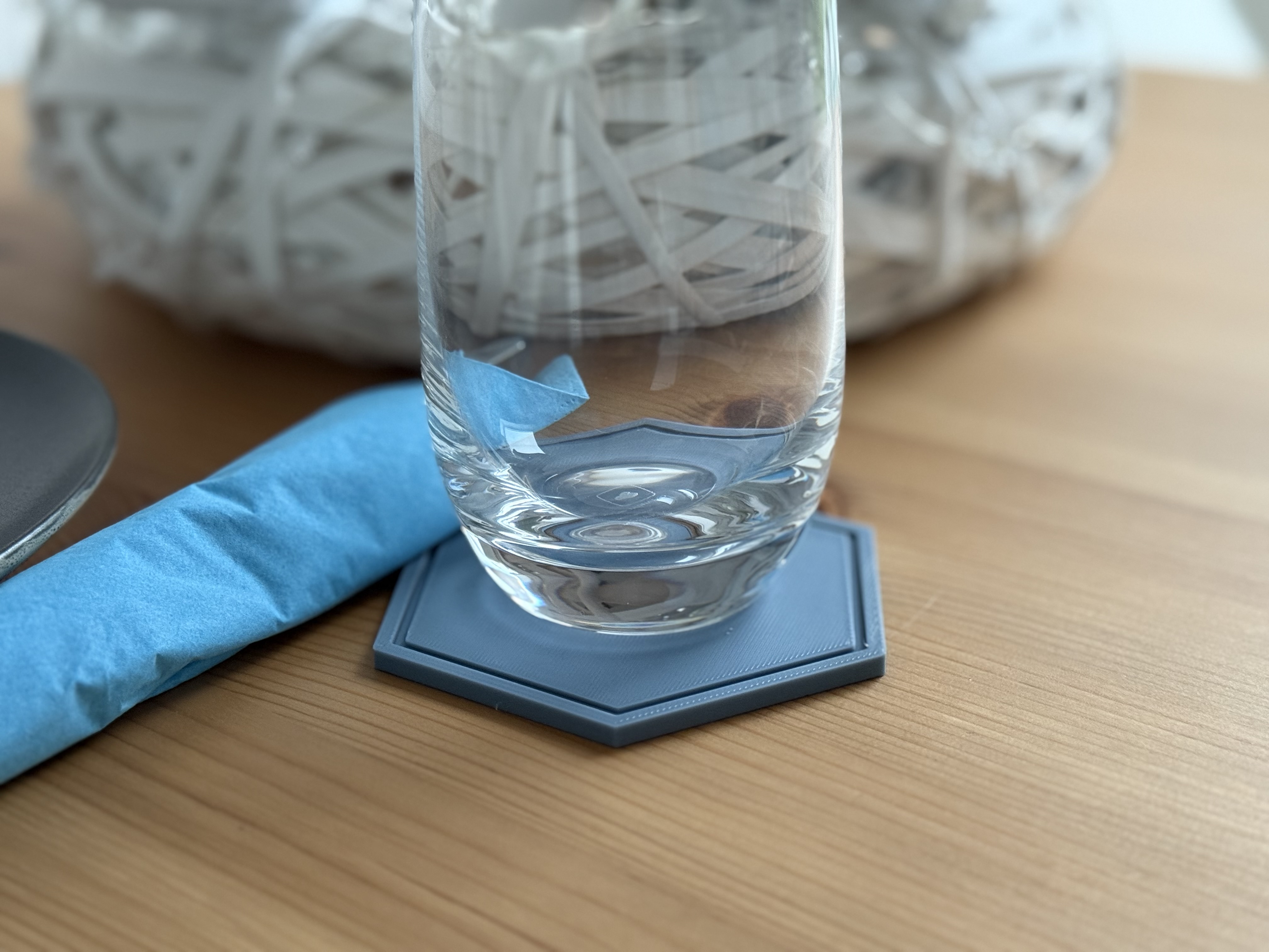 Plain Hexagonal Coaster