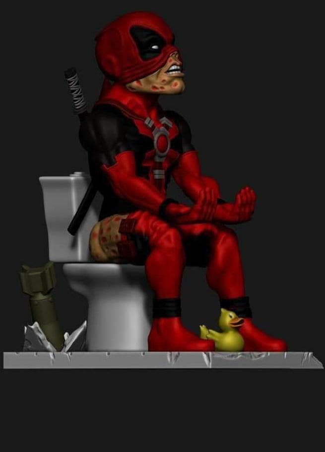 Deadpool Joystick stand
