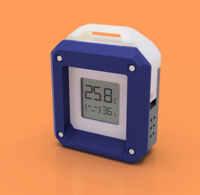 Miniatura 2 do modelo 3D Xiaomi Thermometer Case