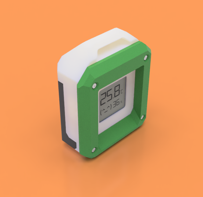 Miniatura 3 do modelo 3D Xiaomi Thermometer Case