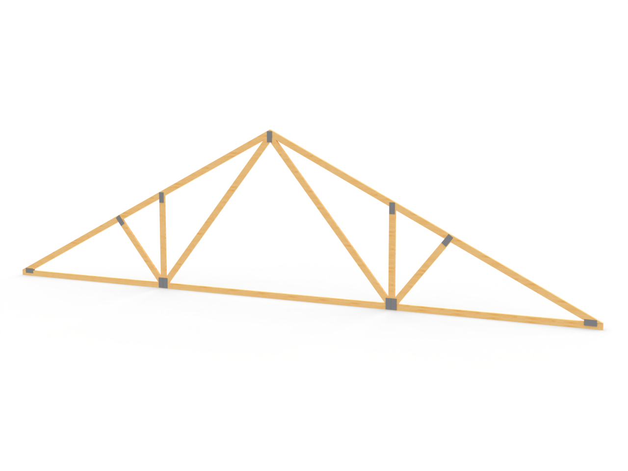 Scale 30' Wood Truss