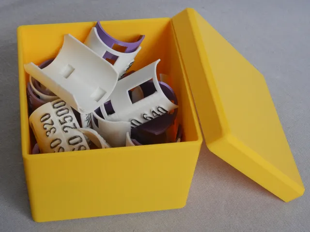 Schachtel für DX-Code Schablonen; Box for DX code templates