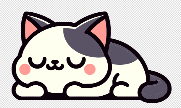 Multicolor cat