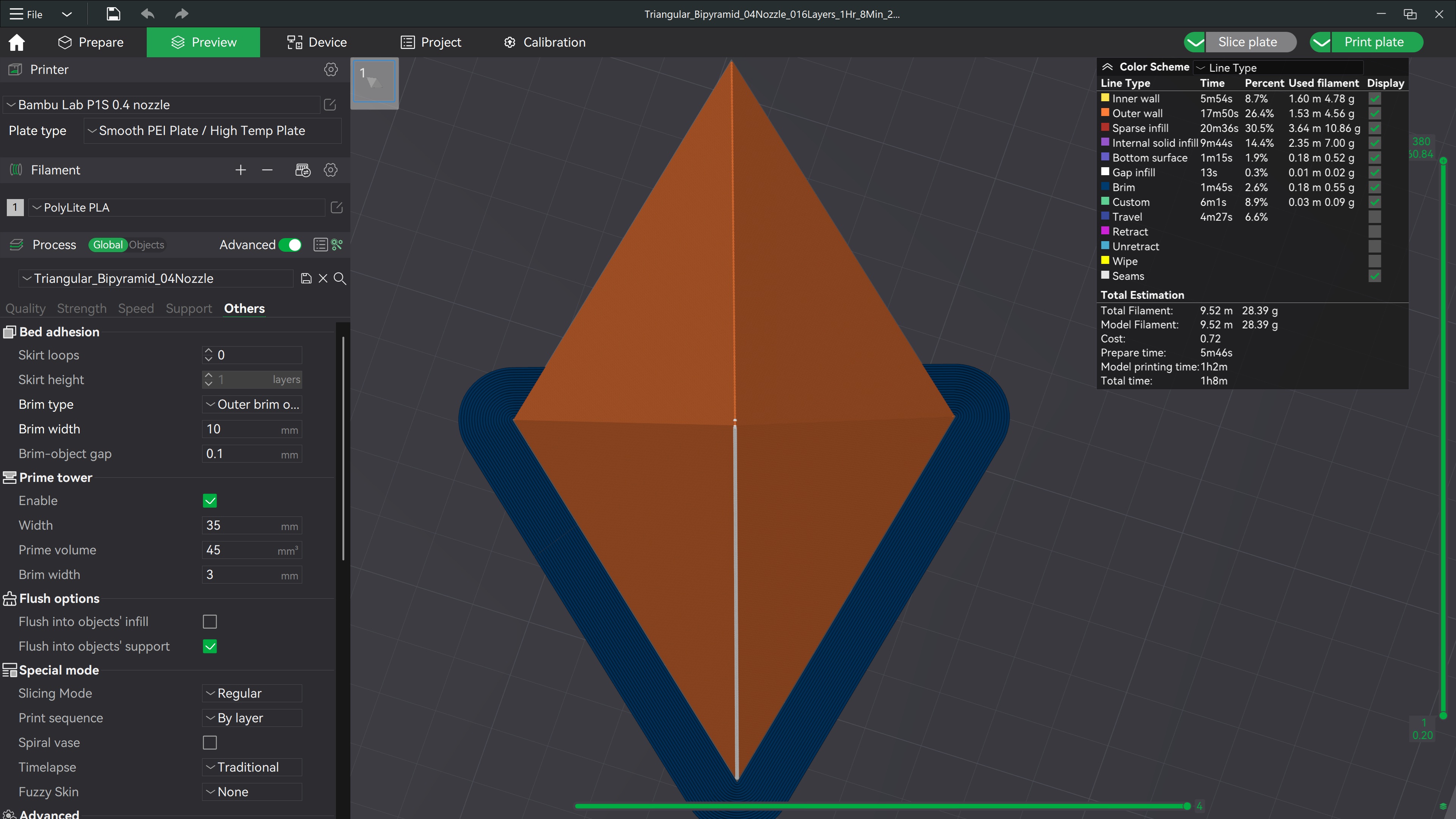 Equilateral Triangular Bipyramid — thumbnail 8