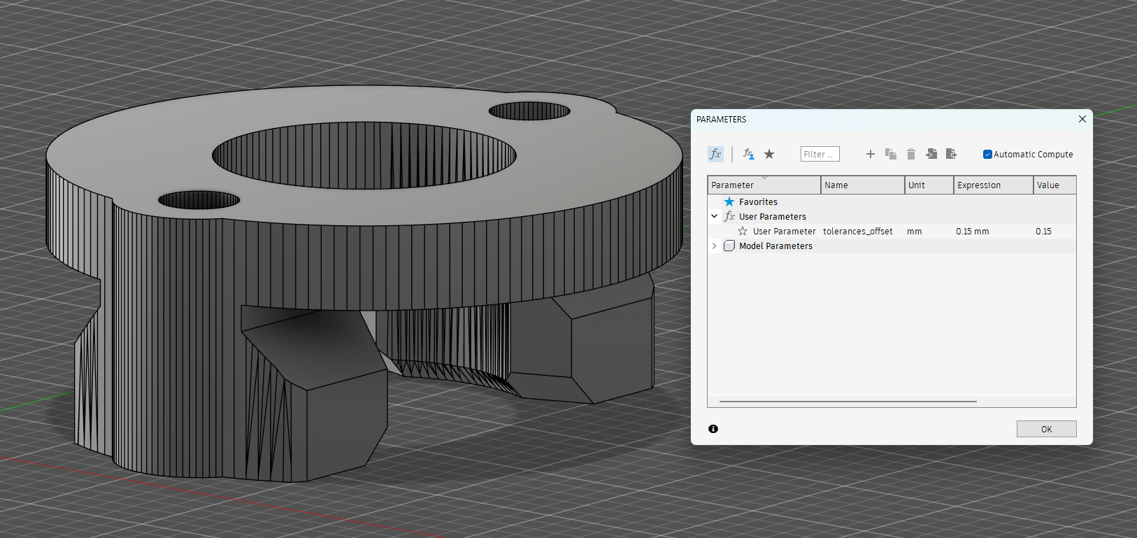Ender 3 Pro\S1 Oldham Coupler (different tolerance offset)