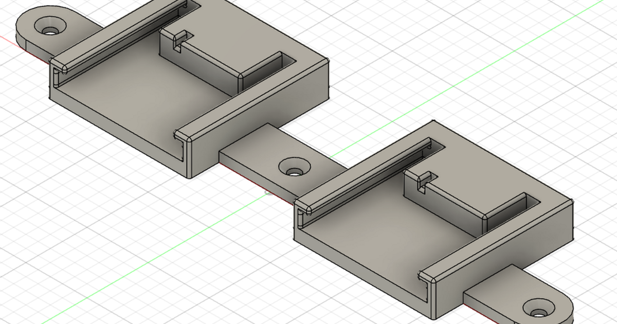 Einhell Dual Battery Holder by ThePes76 Download free STL model