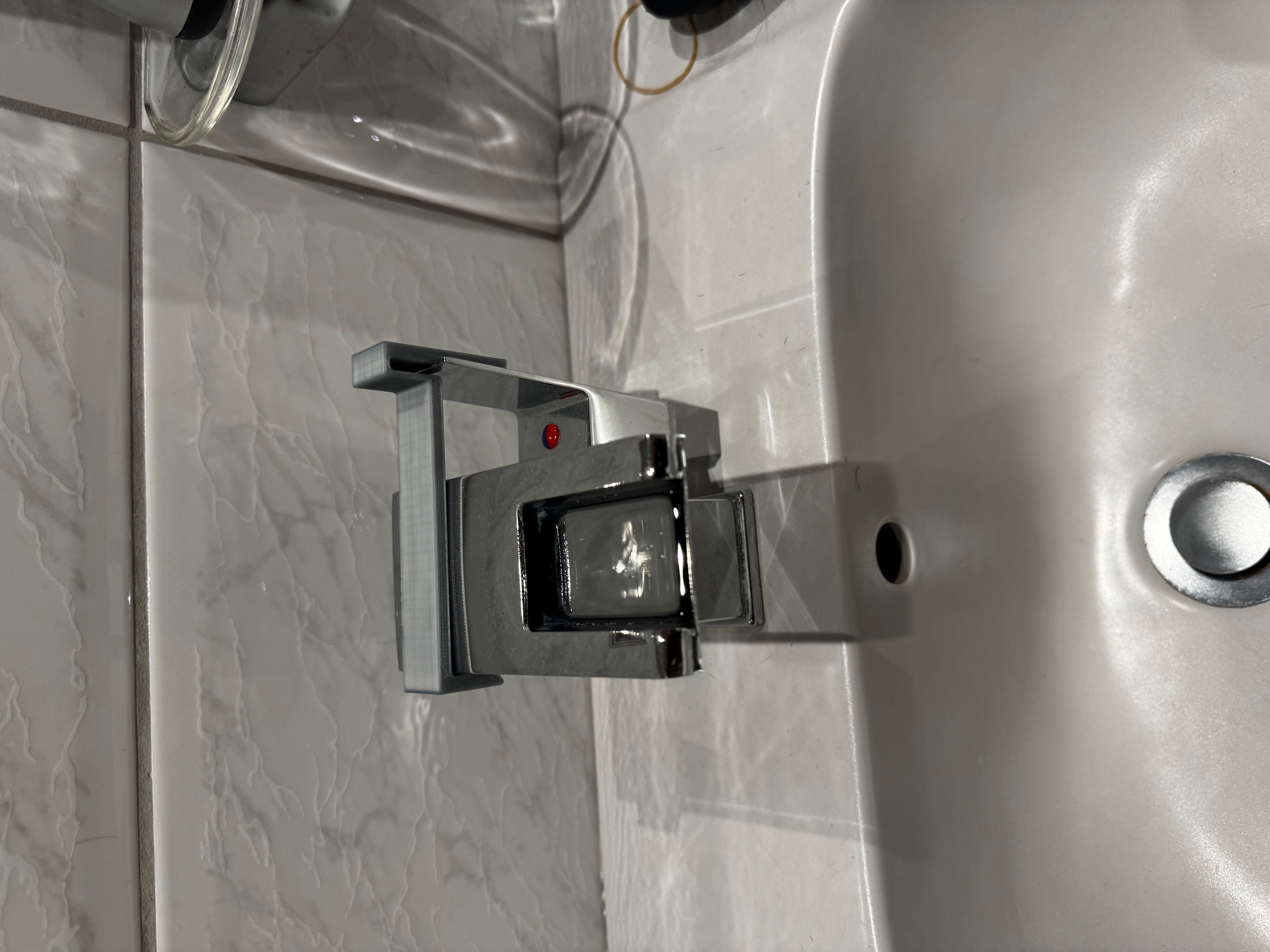 Wasserhahn Sicherung