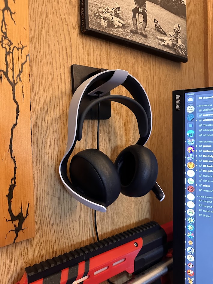 Playstation Pulse Elite Command Strip Mount