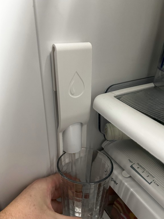 Water Dispenser lever for KitchenAid and other fridges — miniatura 4