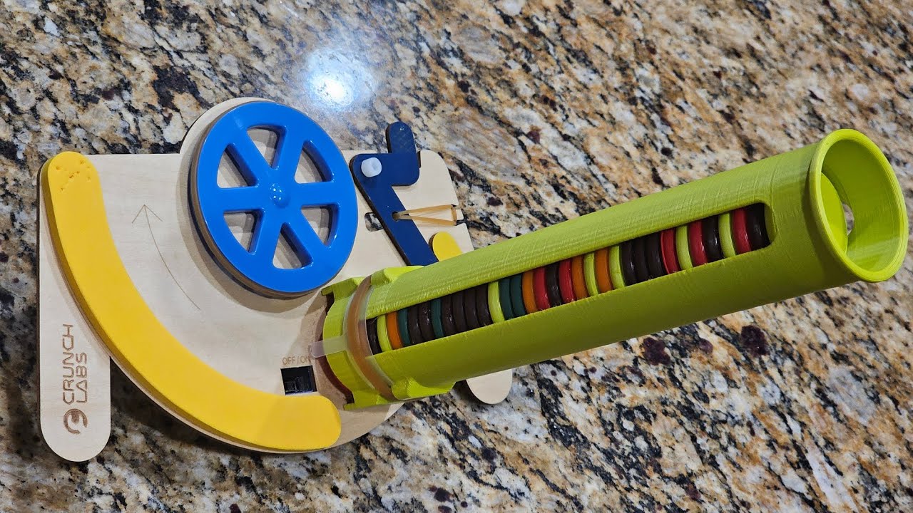 Larger Hopper for CrunchLabs Disc Shooter