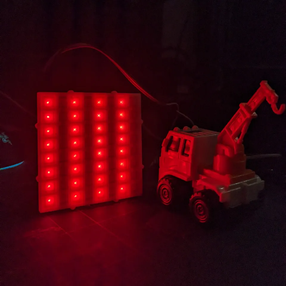りうページ NeoPixel Led diffuser(WS2812B-64) by Samnun Azfar | Download free