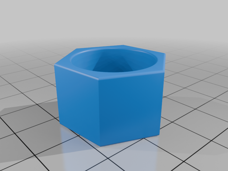 Hex nut ring