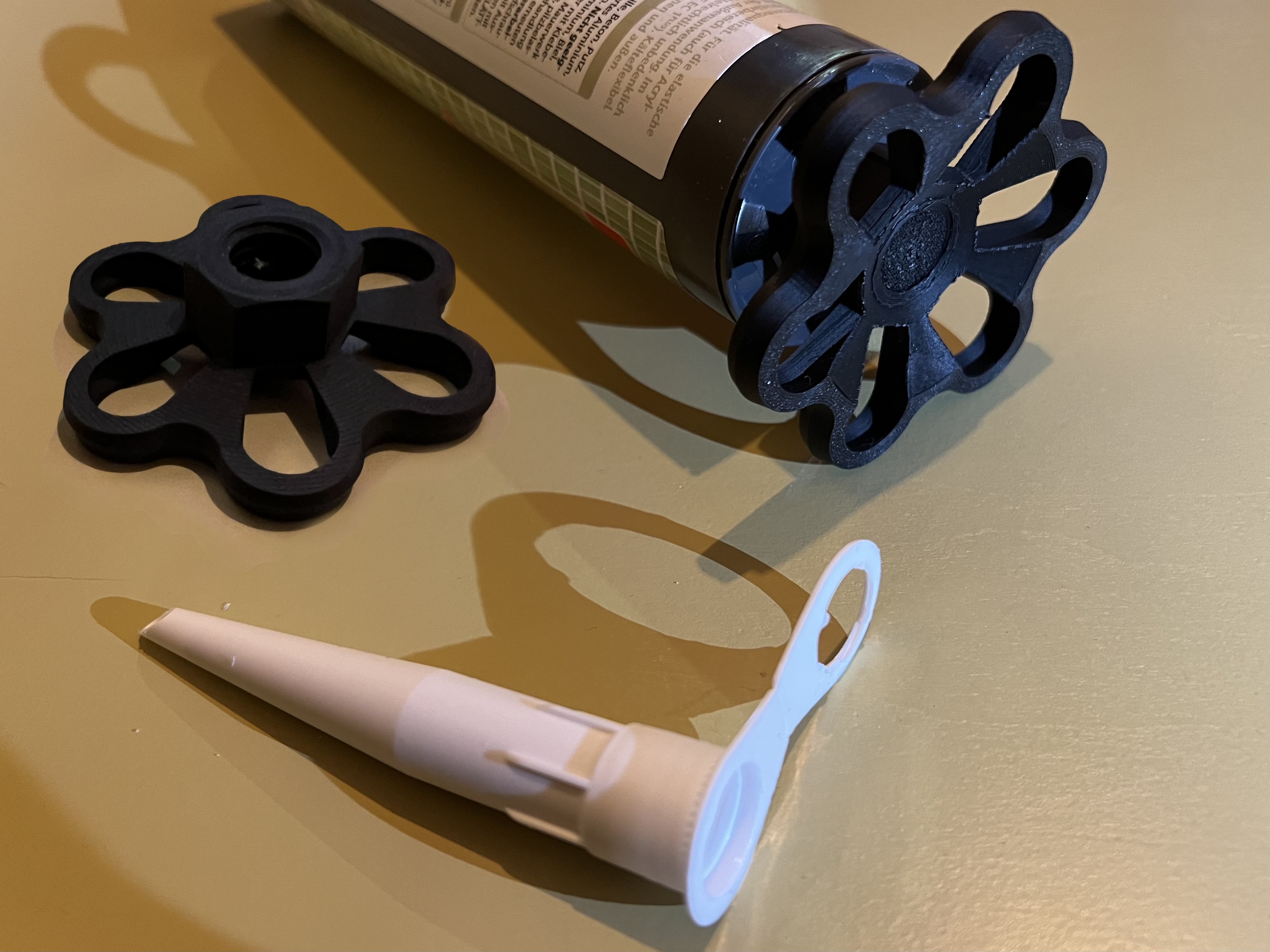 silicone tube/cartridge/cartouche faucet/wheel-cap