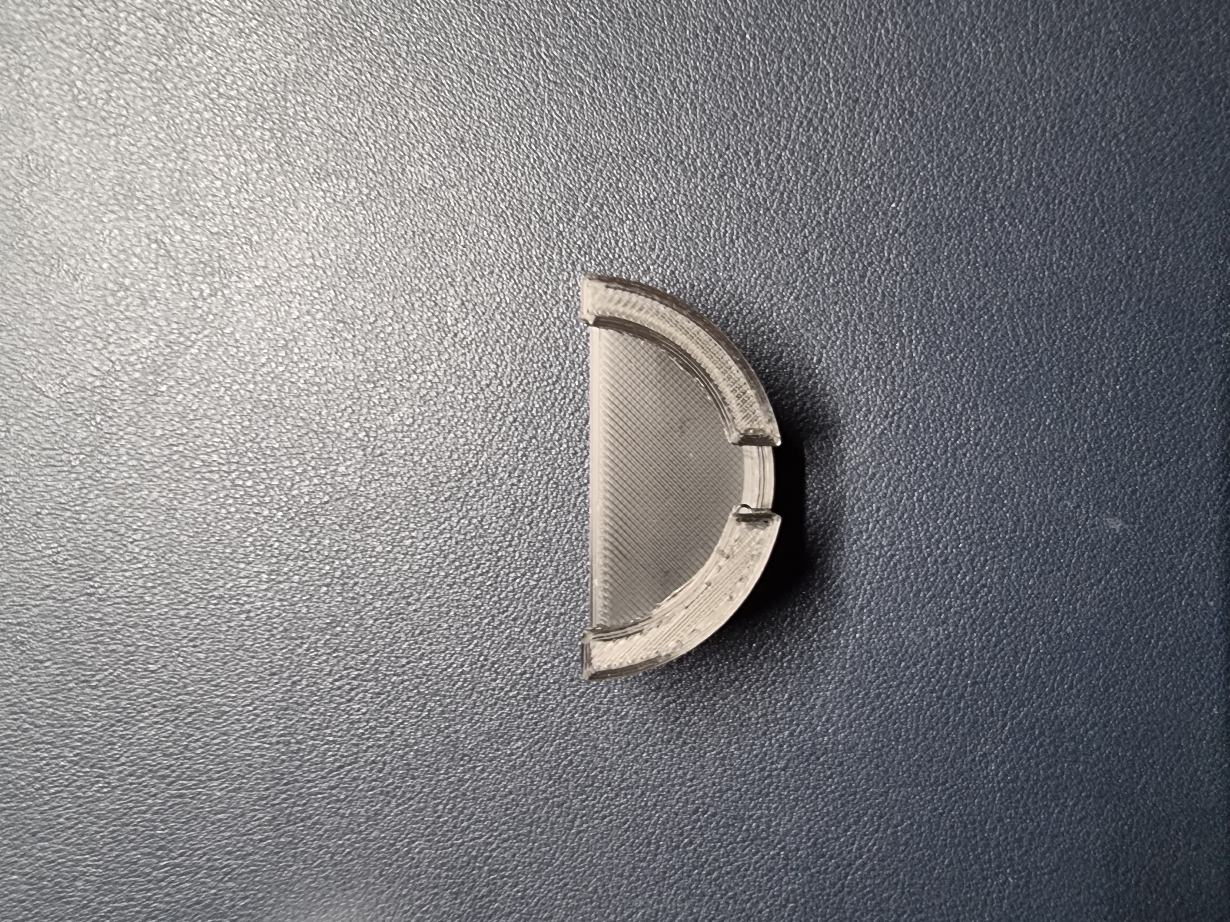 Basic wall mount for round Temperature/Humidity Zigbee sensor — miniatura 3