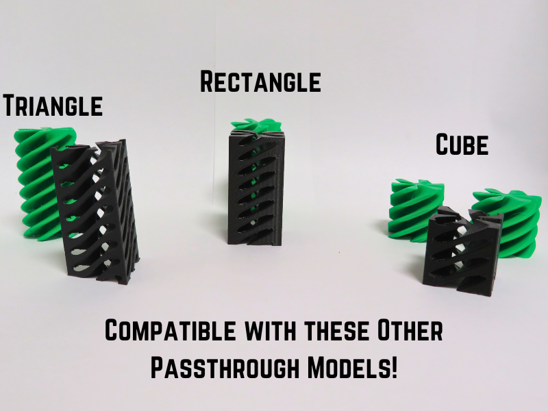Miniatura 3 do modelo 3D The BEST Rectangle Passthrough