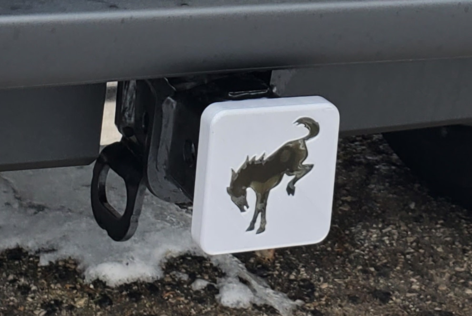2" Bucking Bronco Horse Trailer Hitch Cover