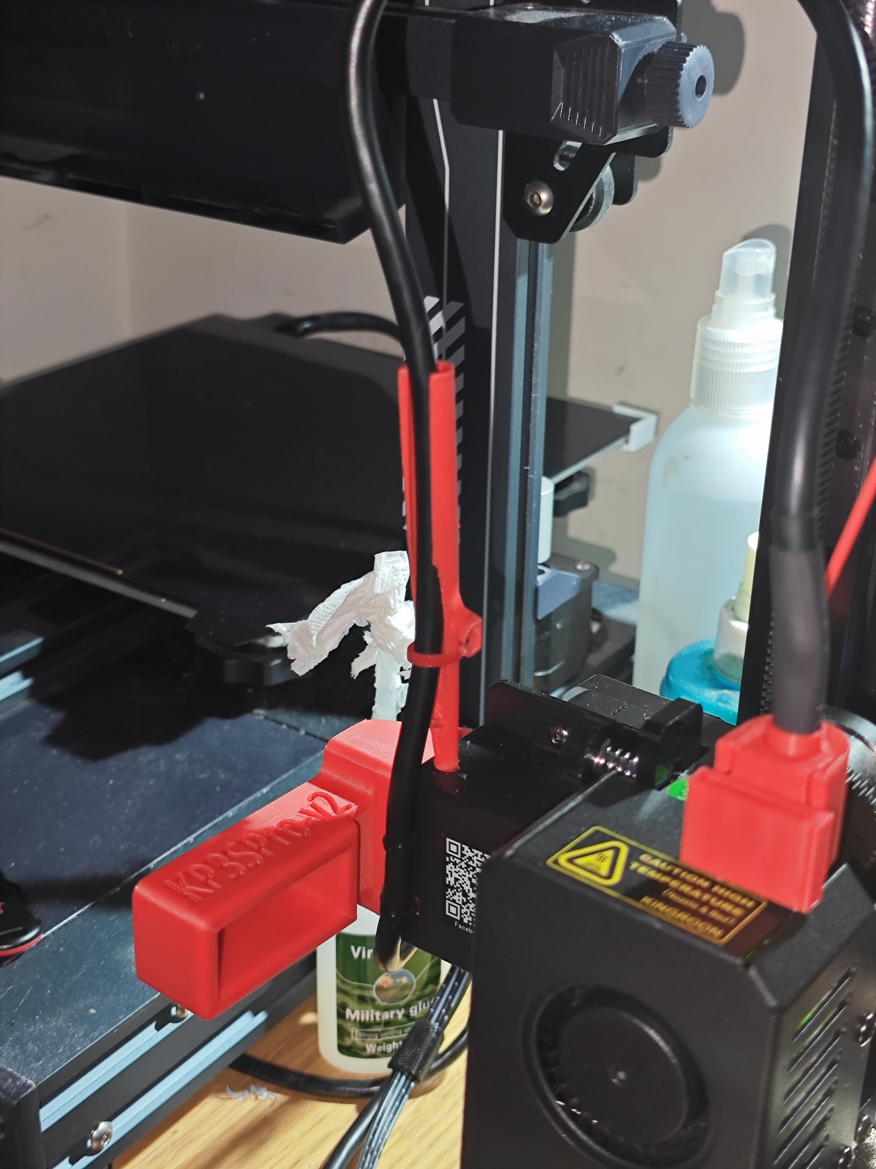 Kingroon KP3S Pro v2 camera holder (Logitech C270)