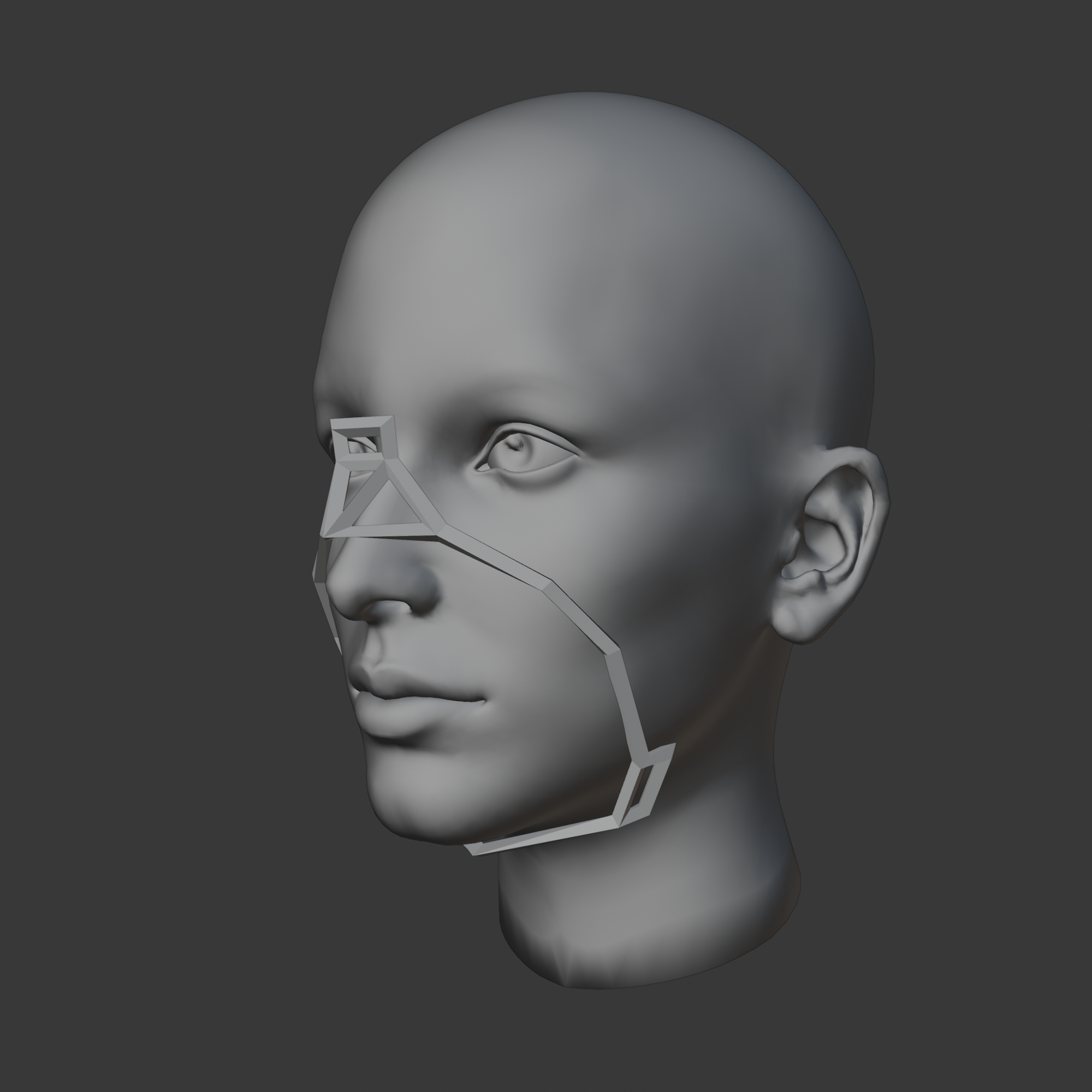 Human Muzzle Box Style (V2) — miniatura 2