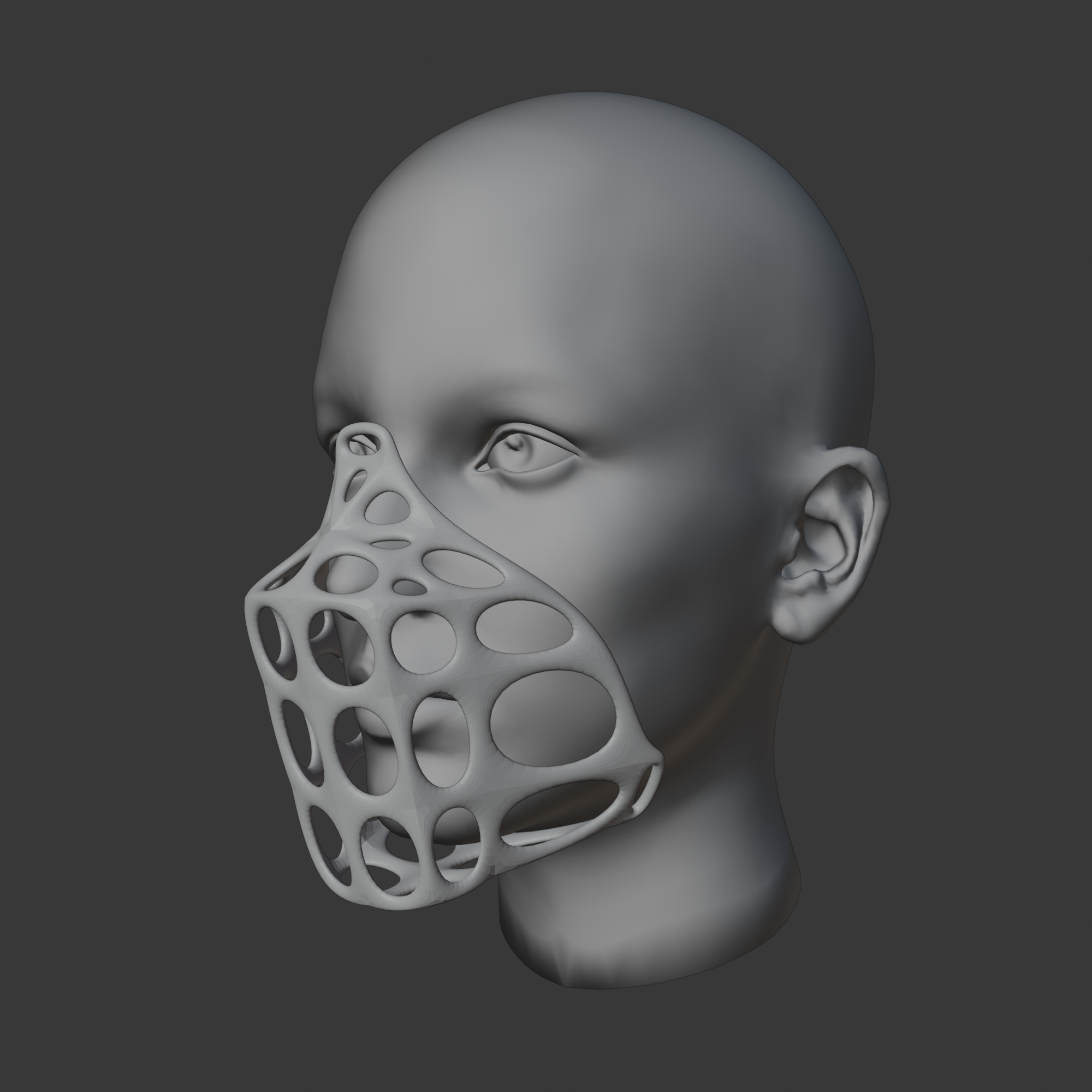Human Muzzle Round Style (V2)