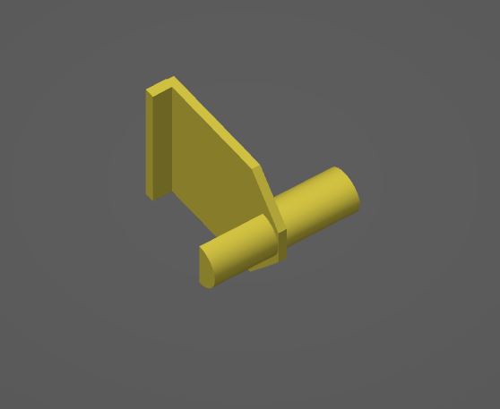 Stabilizing Shelf Peg