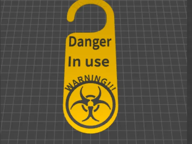 Danger in use sing (Single extruder)