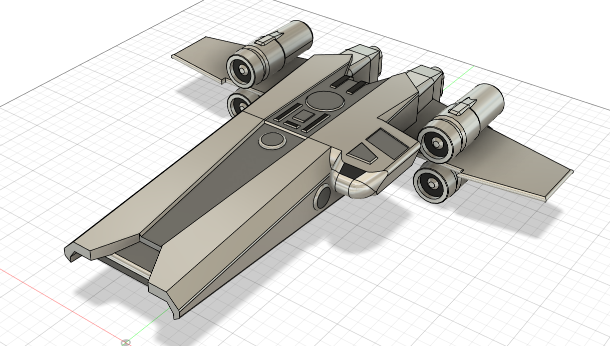 Star Wars - Republic Emissary Ship - Onyx Cinder